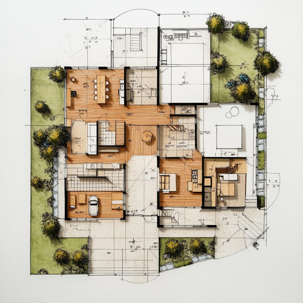 plan maison