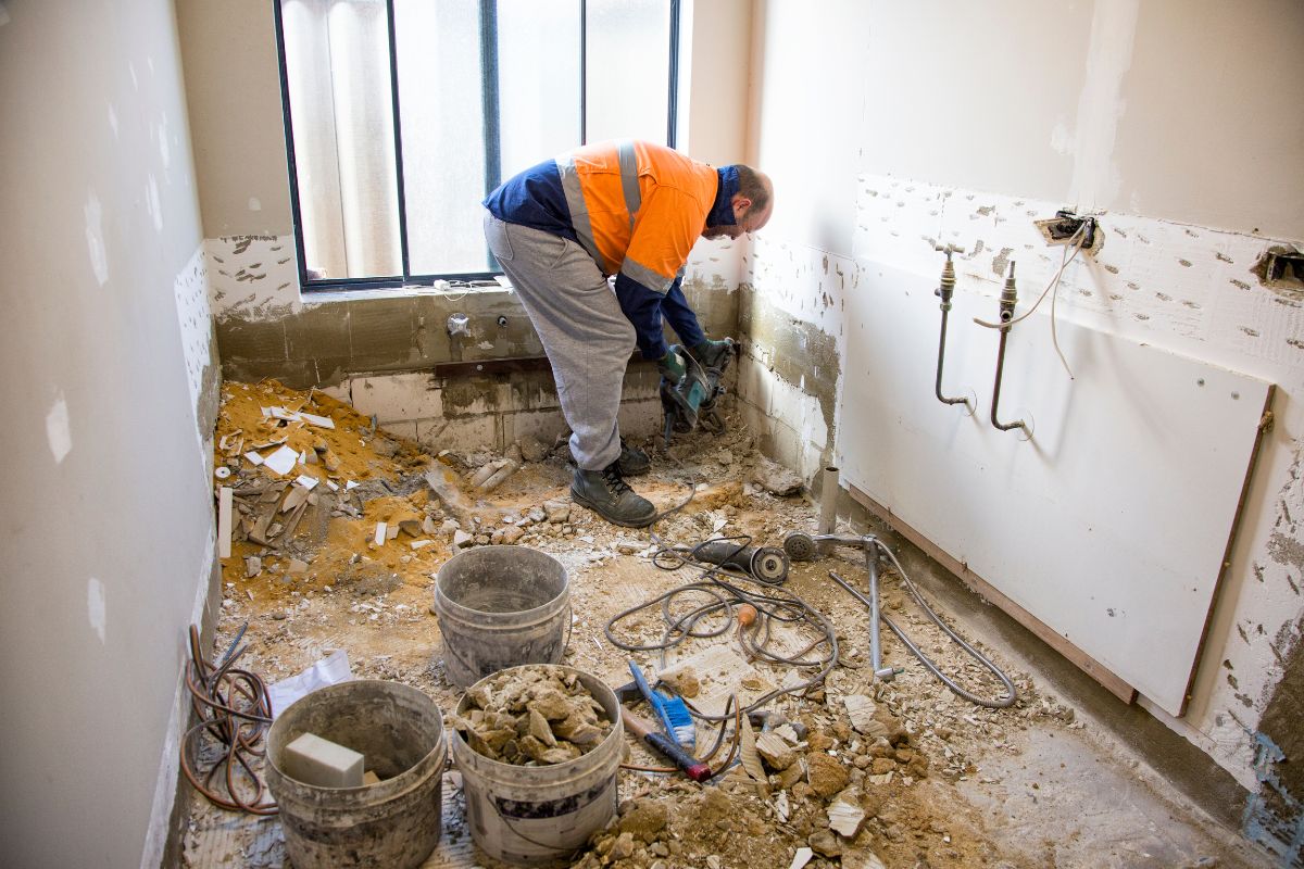 travaux salle de bain
